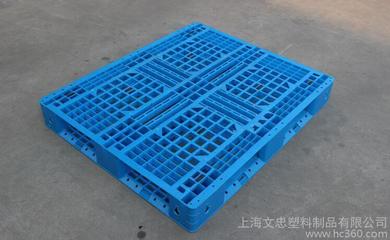 1210網(wǎng)格田字型 貨架塑料托盤(卡板) 全新塑料地臺(tái)板圖片_高清圖_細(xì)節(jié)圖-上海文忠塑料制品 -