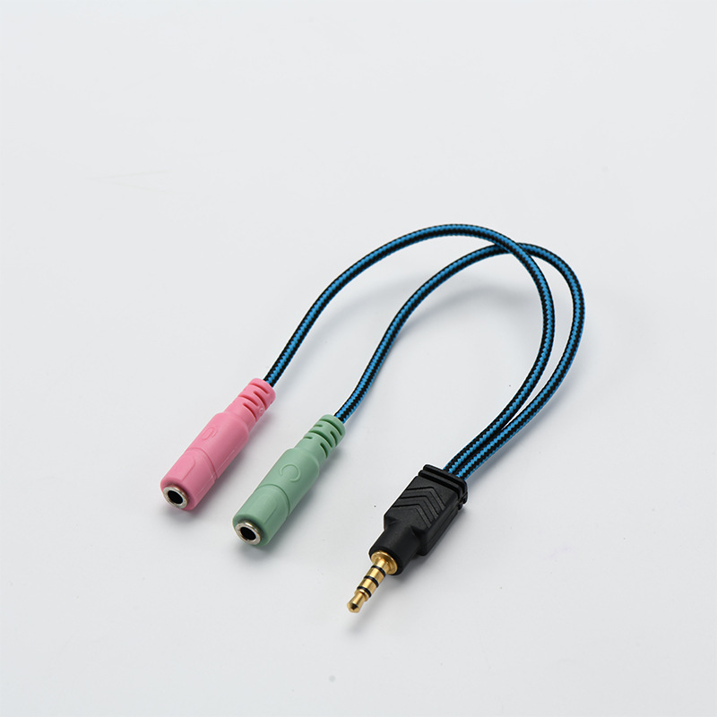 3.5mm耳機(jī)轉(zhuǎn)接線 電腦與筆記本麥克風(fēng)音頻線一分二二合一功能與價值解析